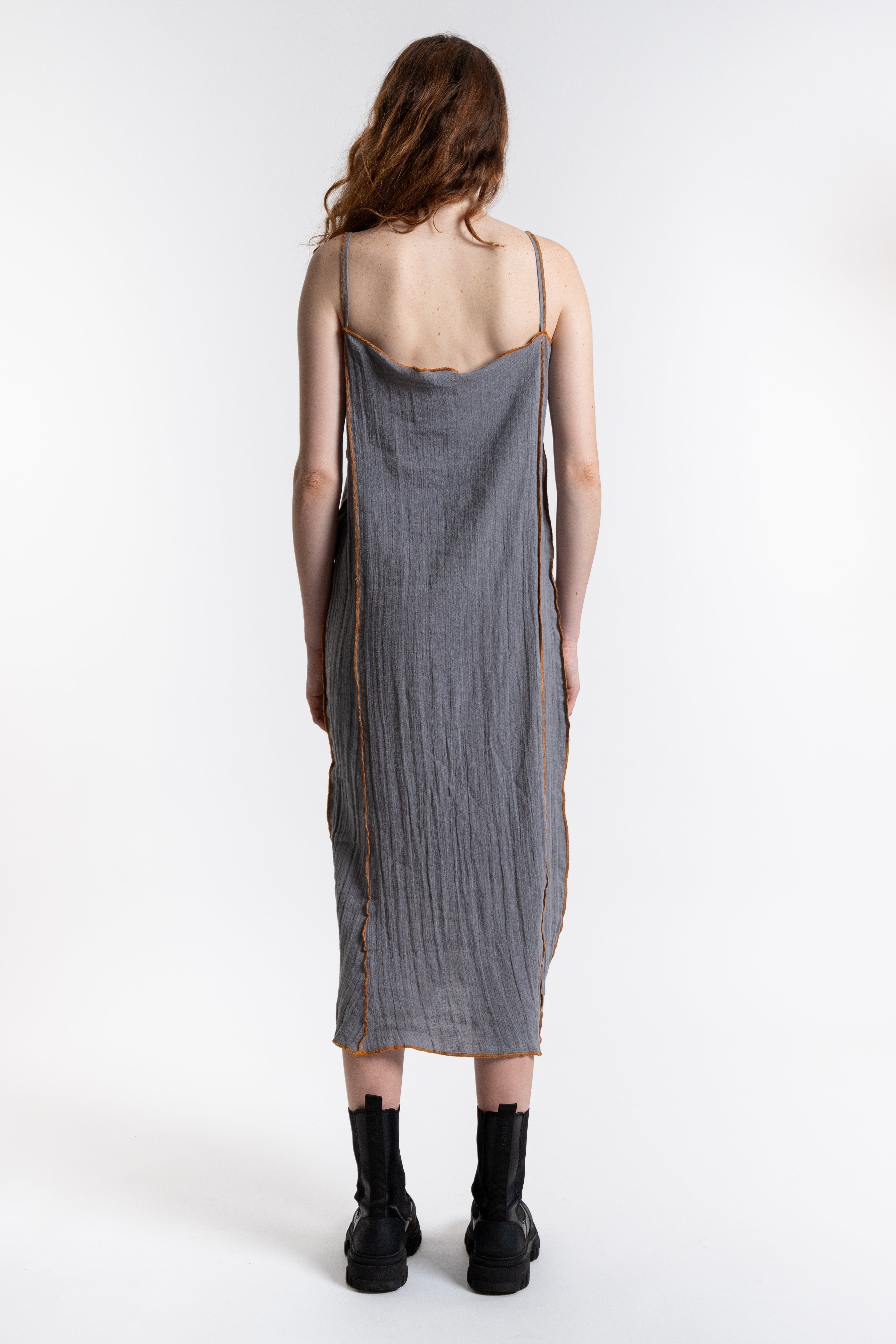 Shok Slip Dress - Bayon Grey