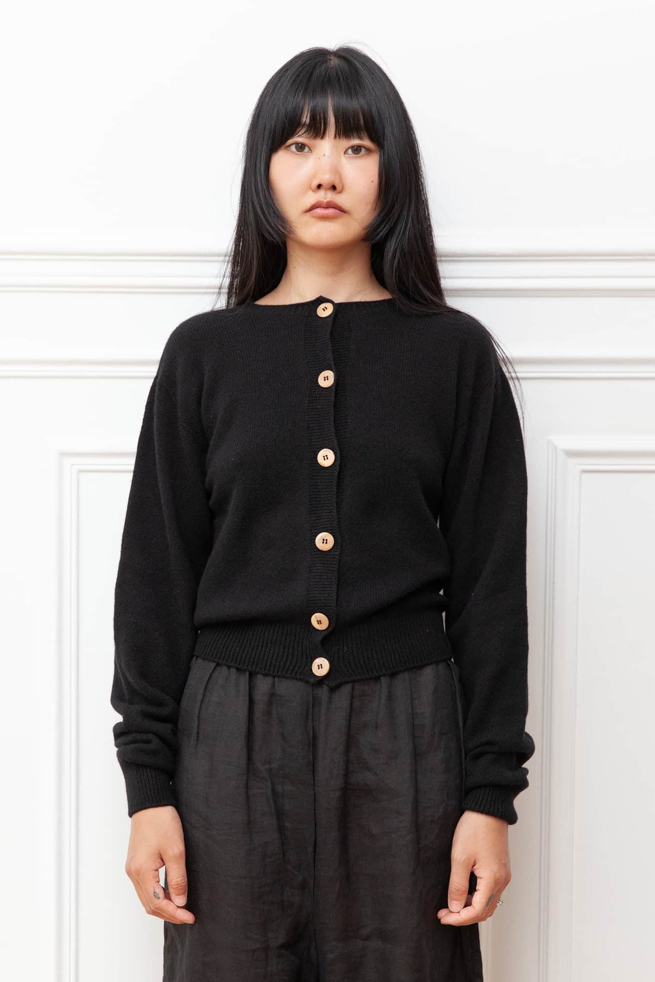 Tier Cardigan - Black