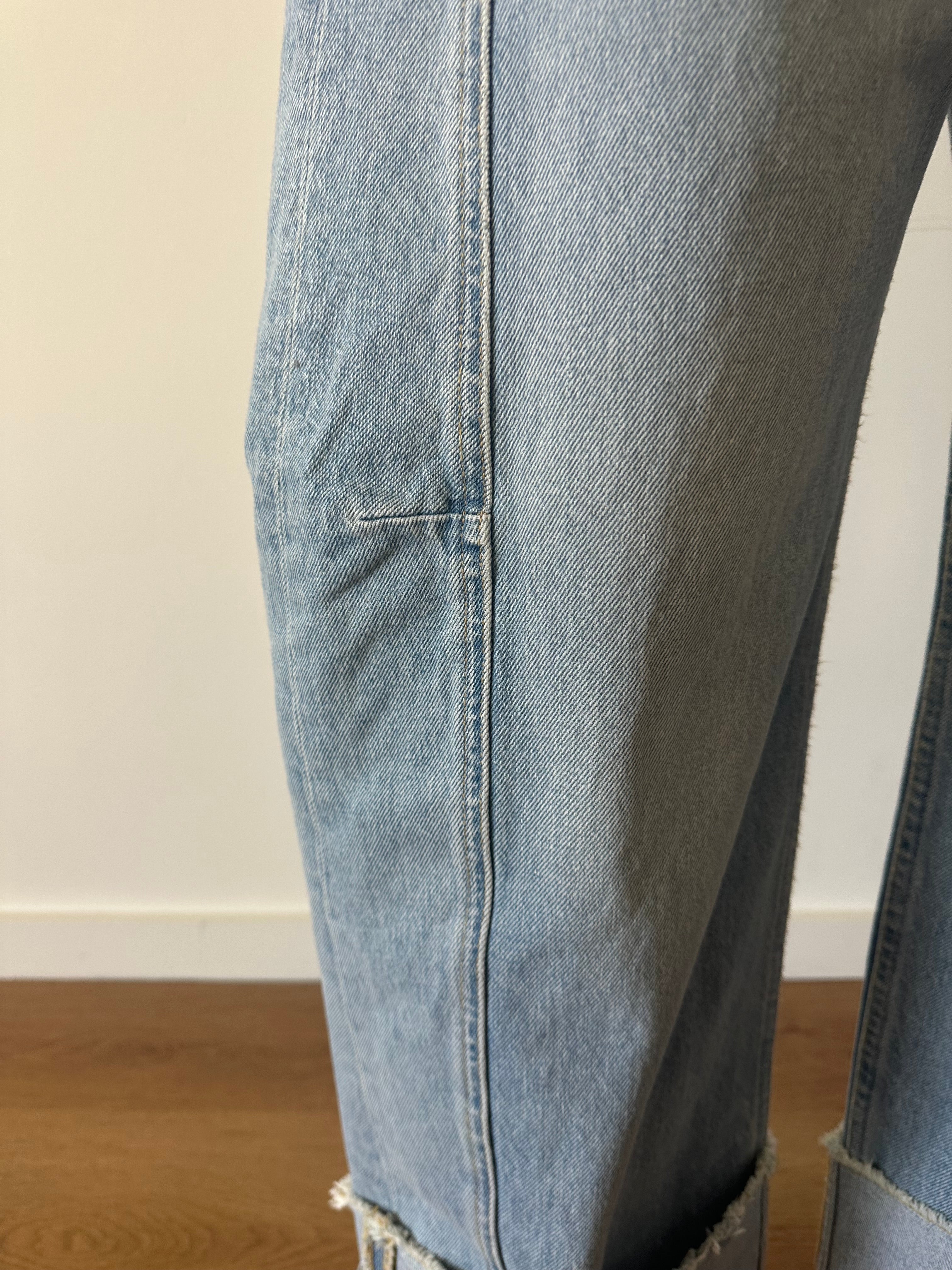 Relaxed Cuff Lasso Jean - Jac Wash