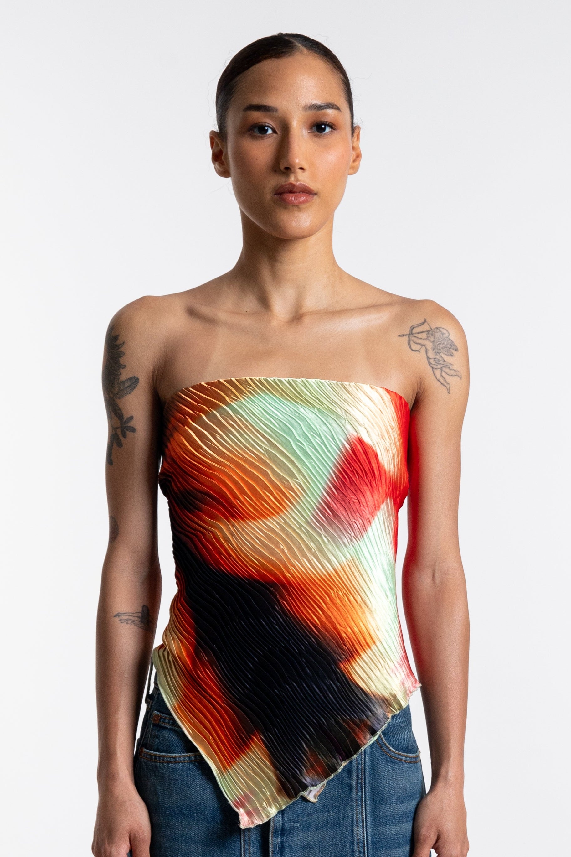 Rainbow Serpent Bandana Top - Rainbow Serpent