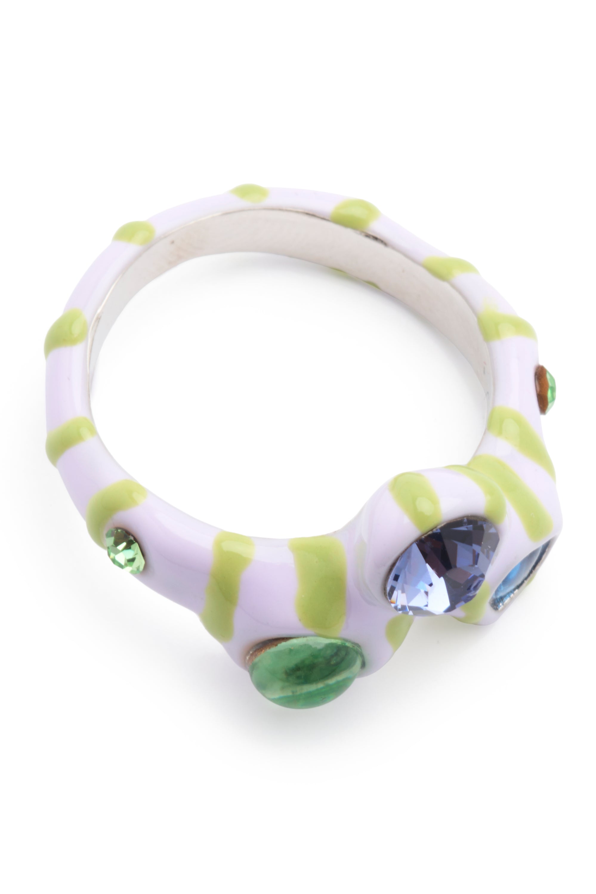 Florence Ring - Grape Stripe