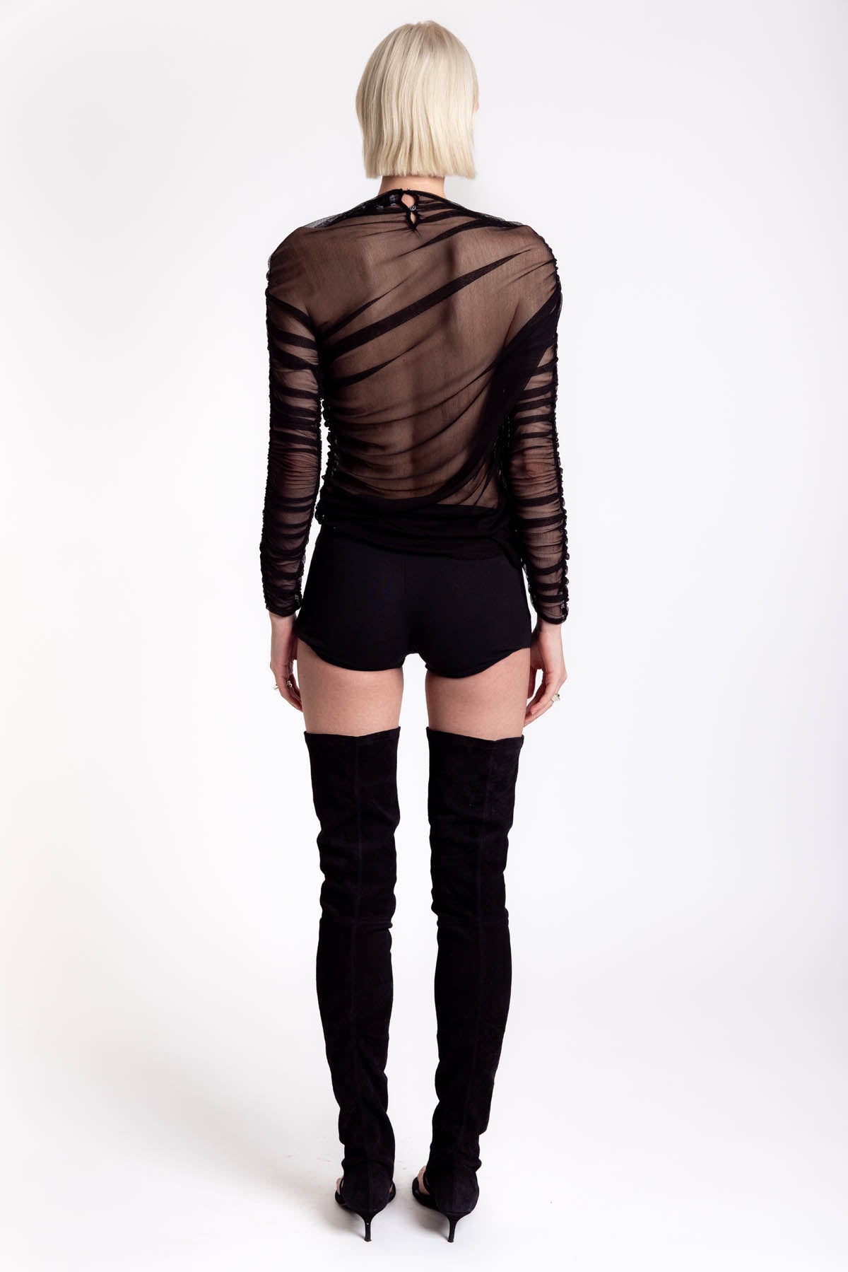 Nettle L/S Top - Black