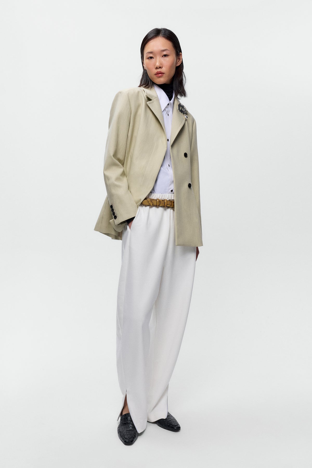 Organic Cotton Lounge Pants - White