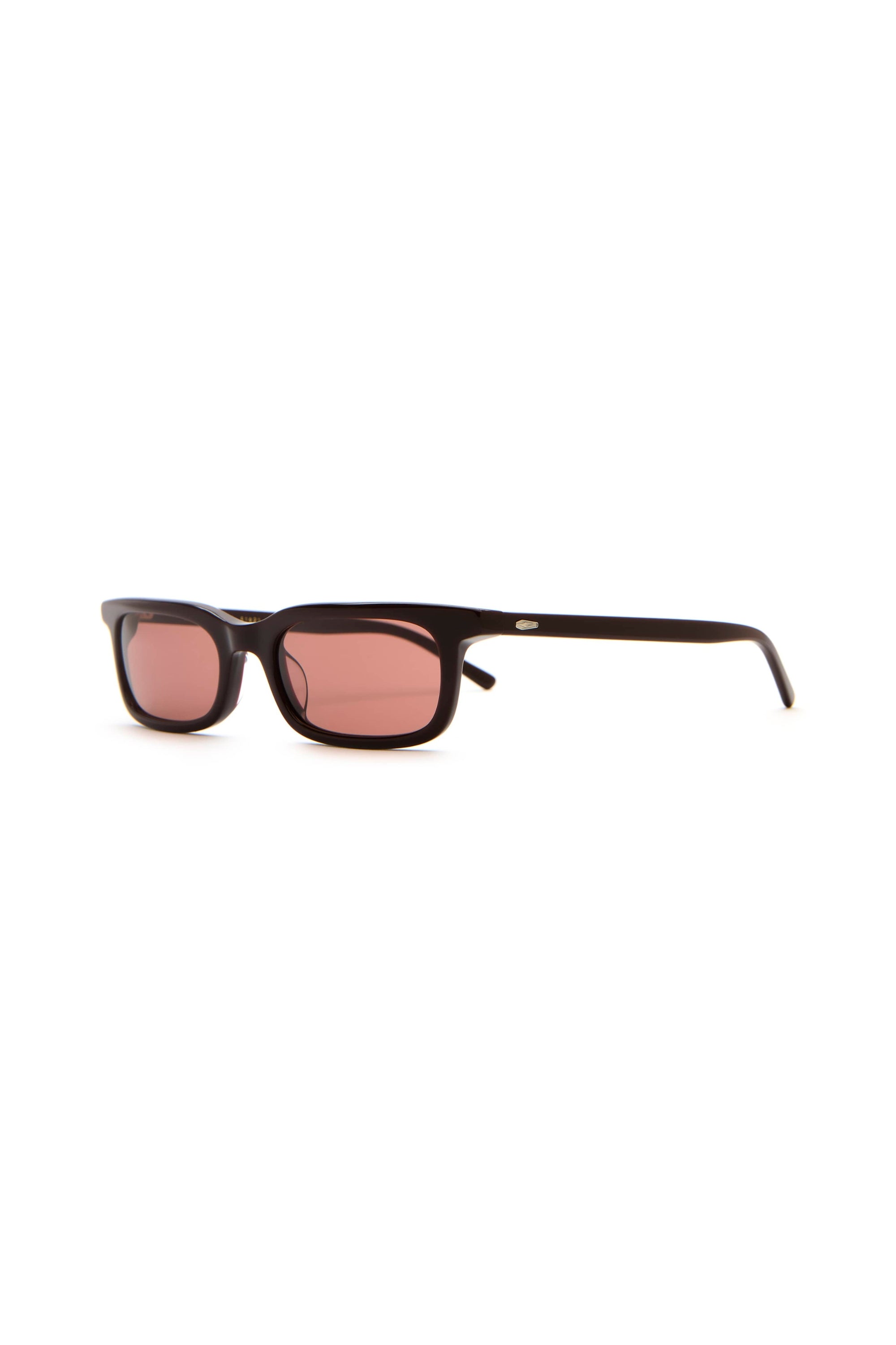 The Idle Daze - Mahogany Frame & Mauve Lens