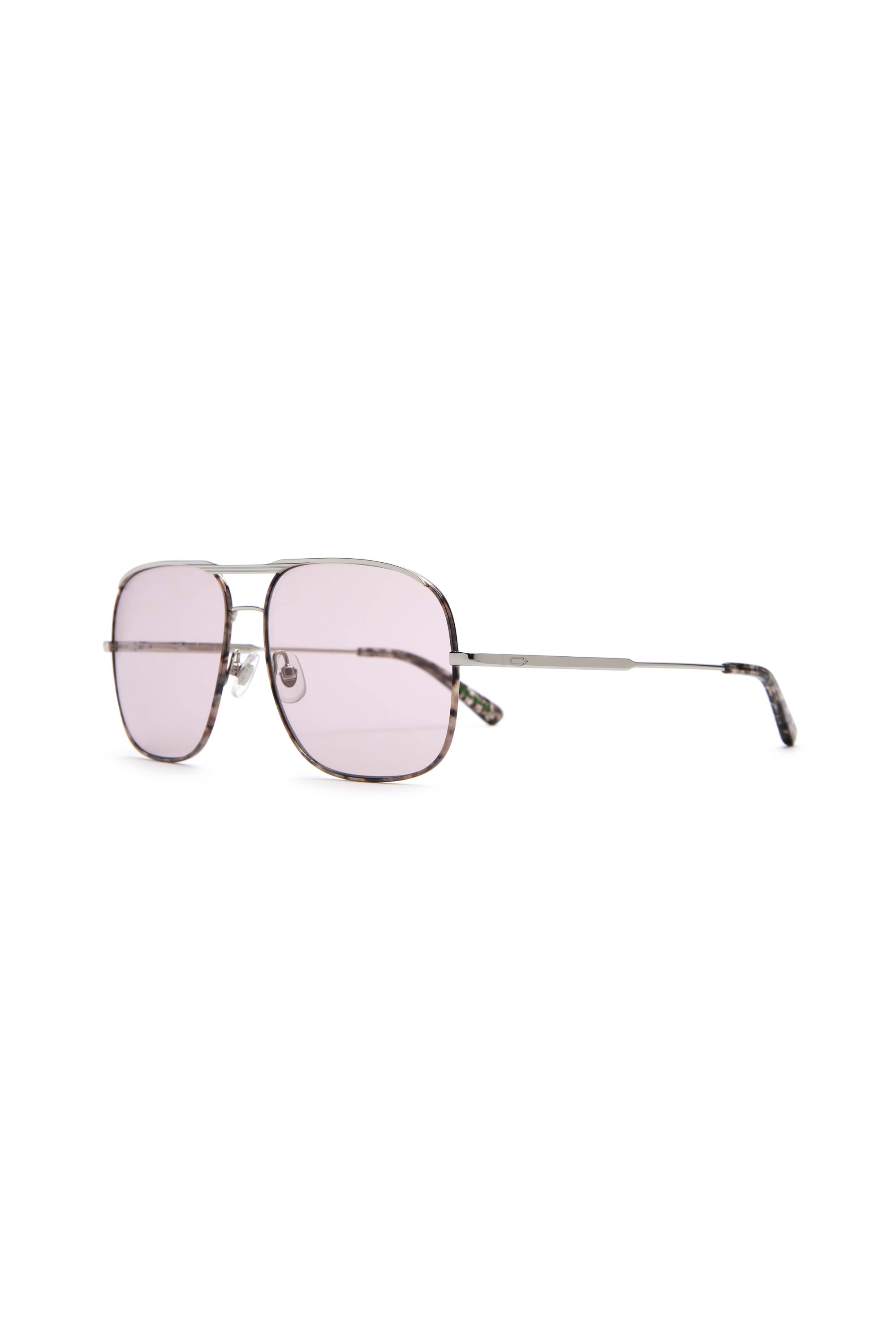 The Glass Bubble - Polished Silver with Lilac Wash