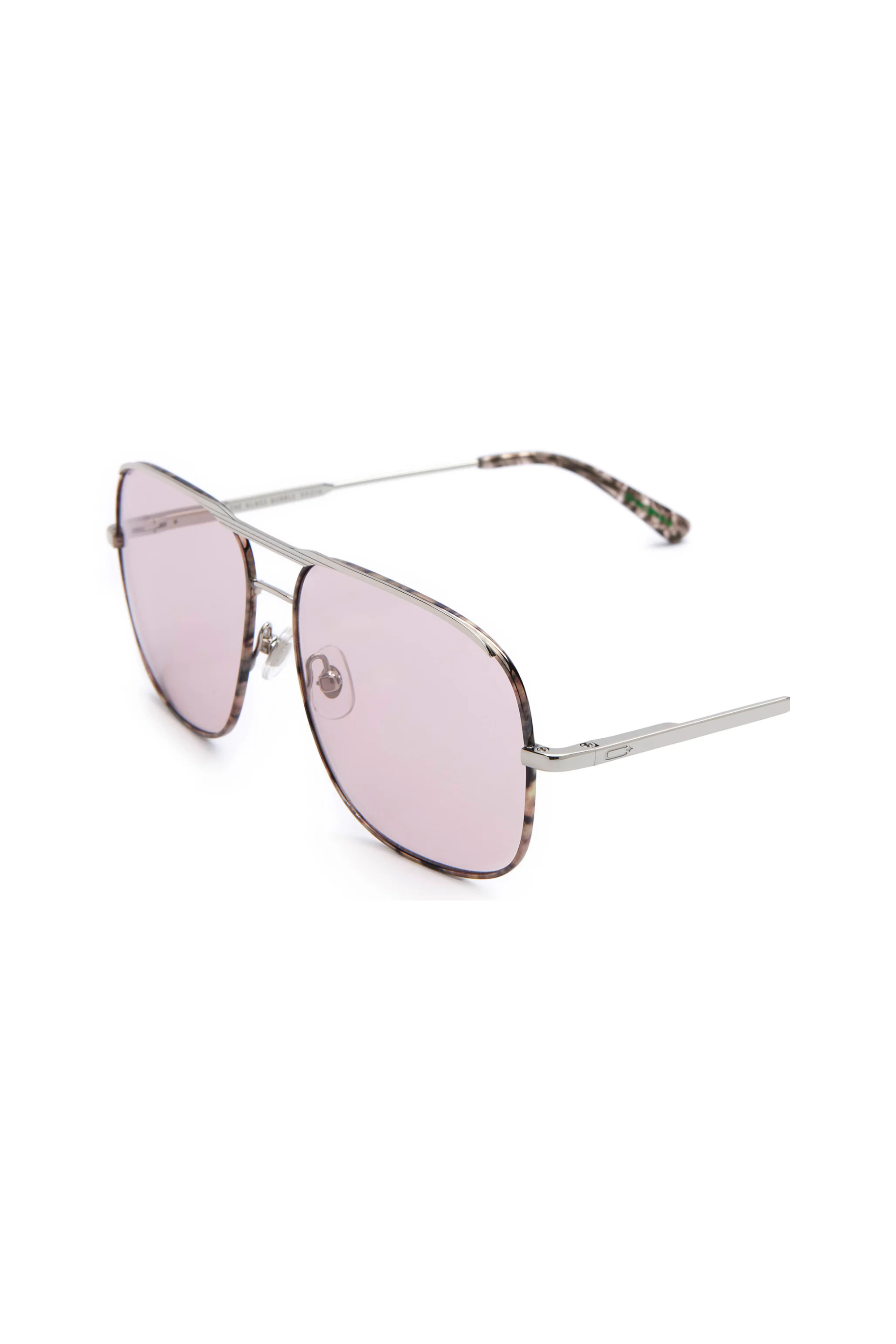 The Glass Bubble - Polished Silver with Lilac Wash
