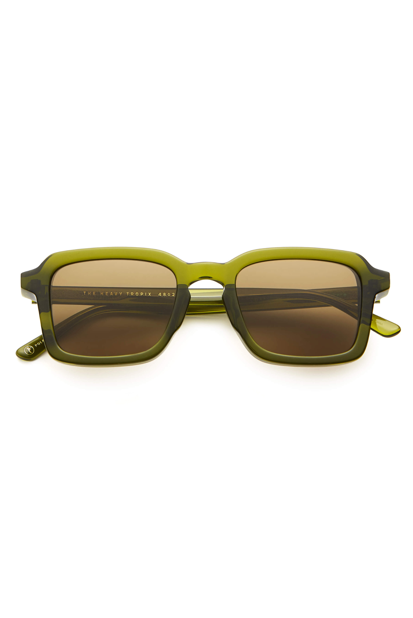 The Heavy Tropix - Crystal Olive Frame & Polarized Bronze Lens