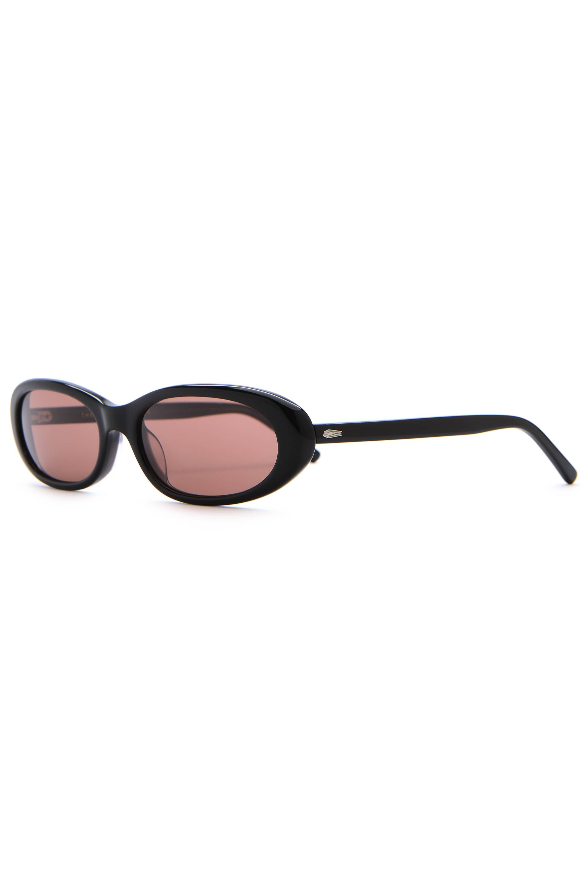 The Luv Buzz - Black Moondust Frame & Mauve Lens