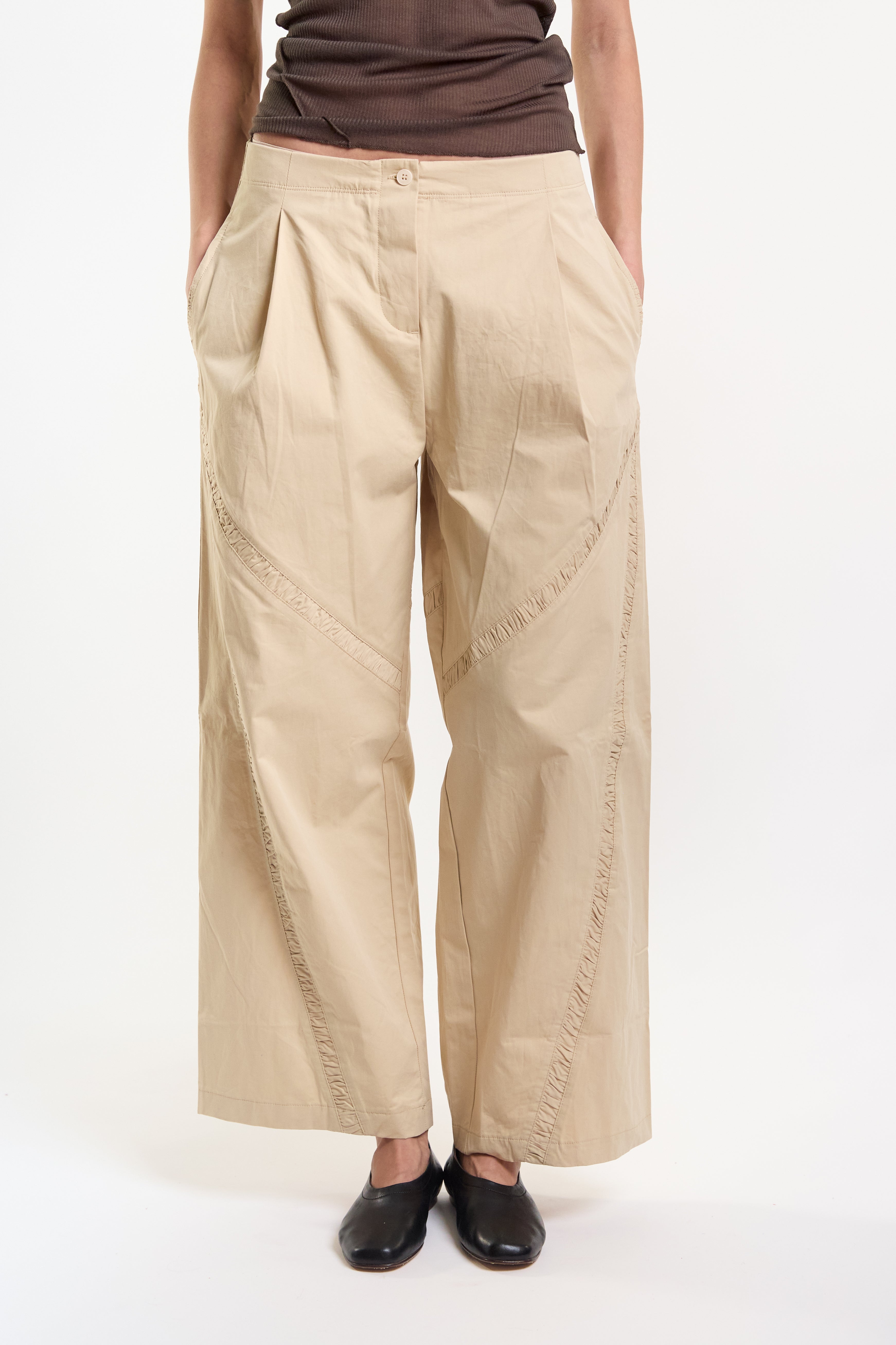 Channel Pants - Stone