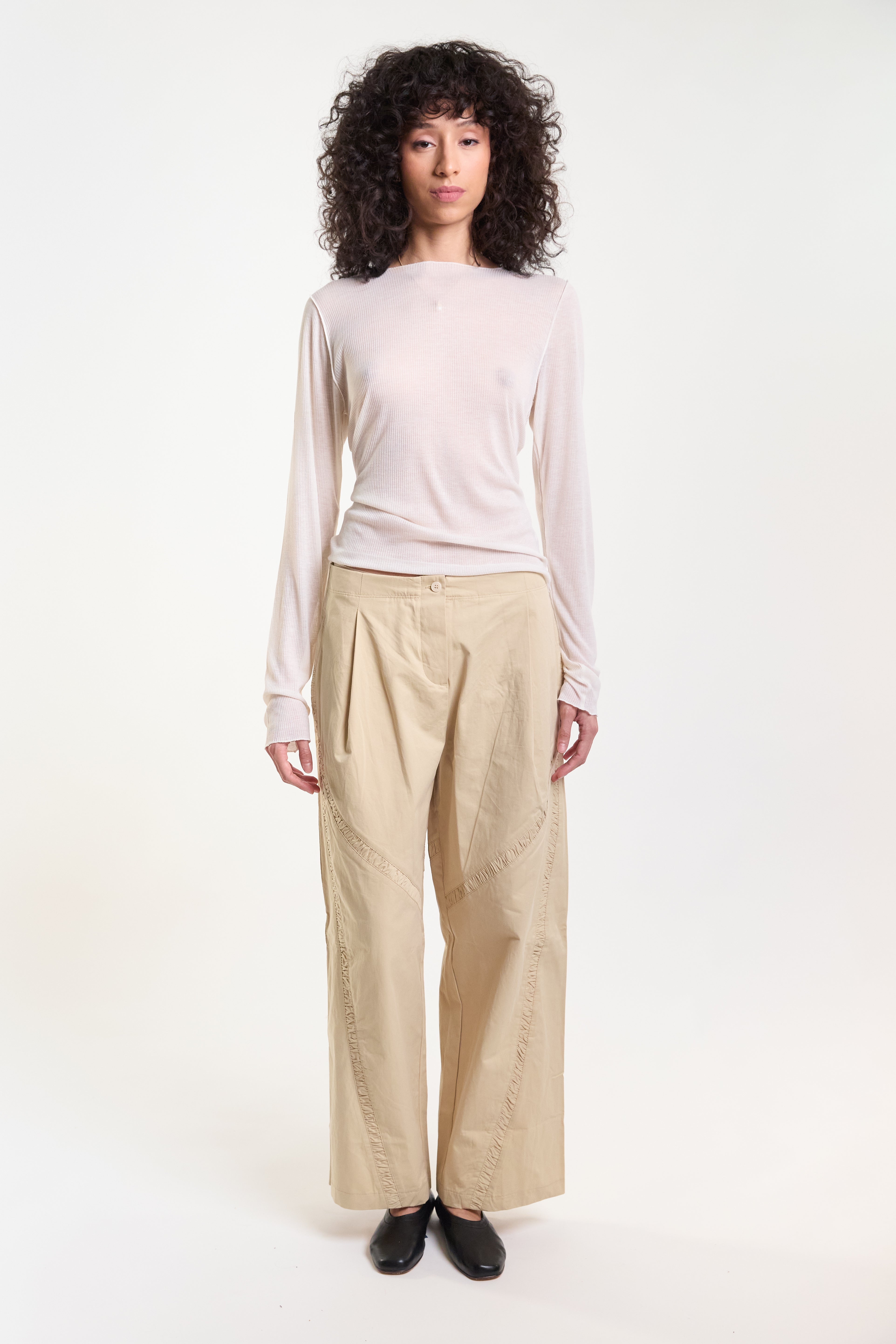 Channel Pants - Stone