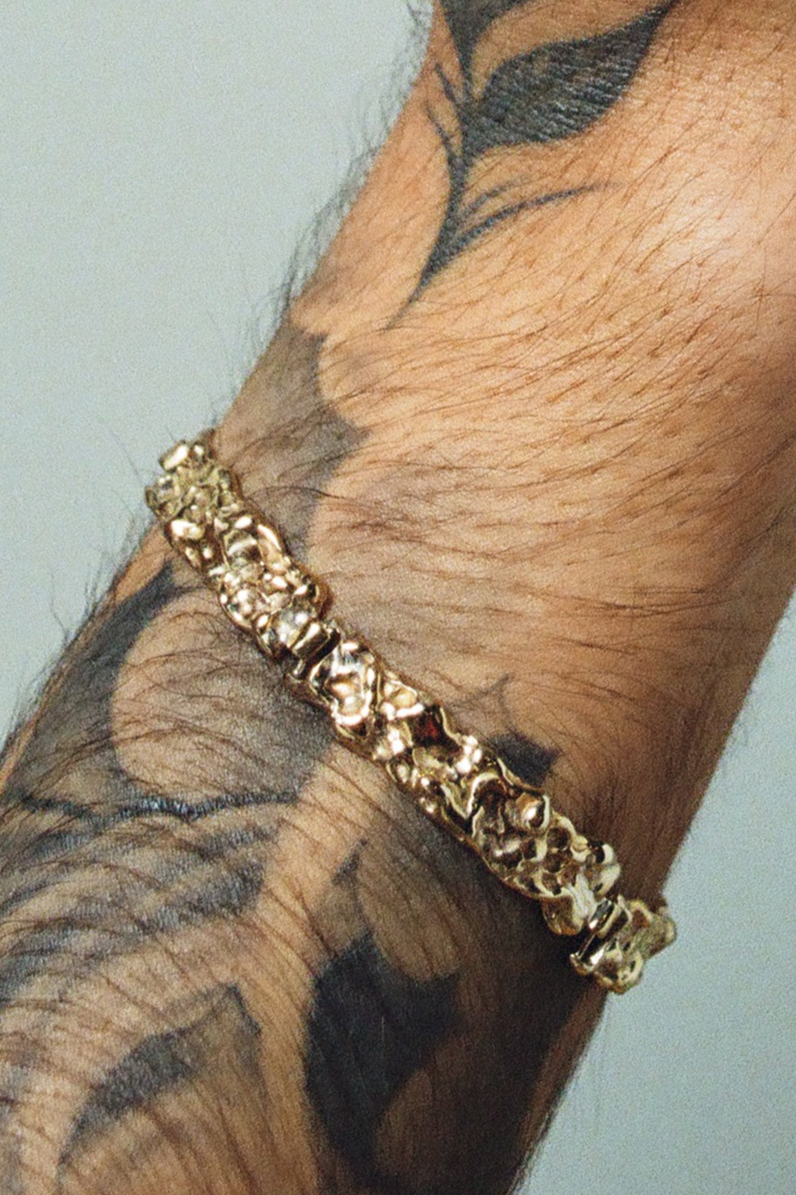 Bruto Bracelet - 14K Gold Plated Bronze