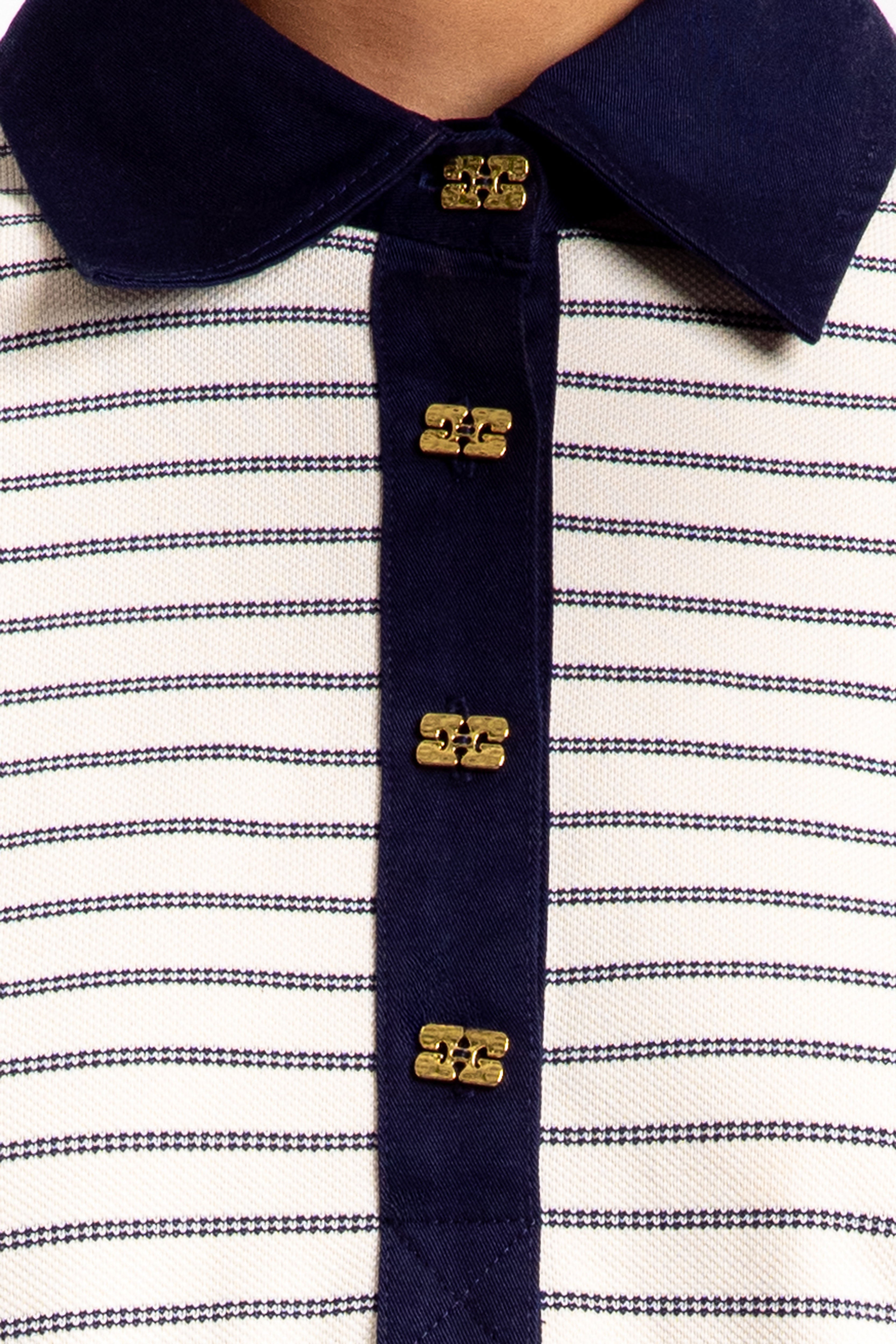 Single Piquet Jersey Polo - Egret