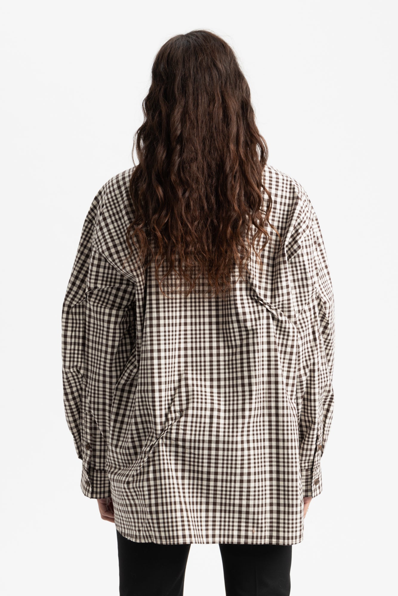 Bibi Shirt - Brown Check