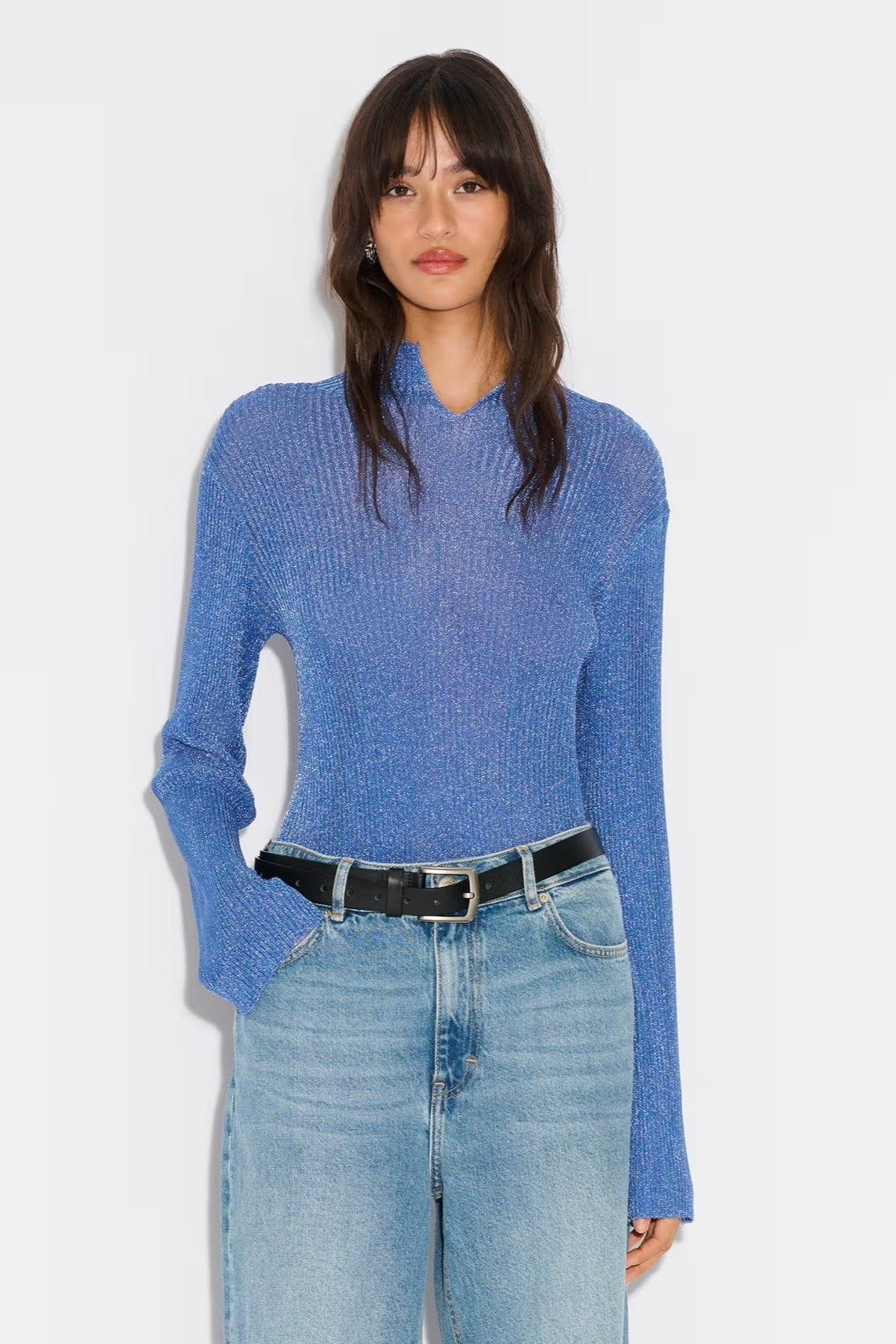 Moonlight Turtleneck - Blue