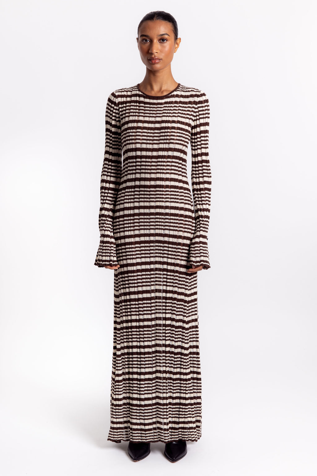 Rib Stripe Dress