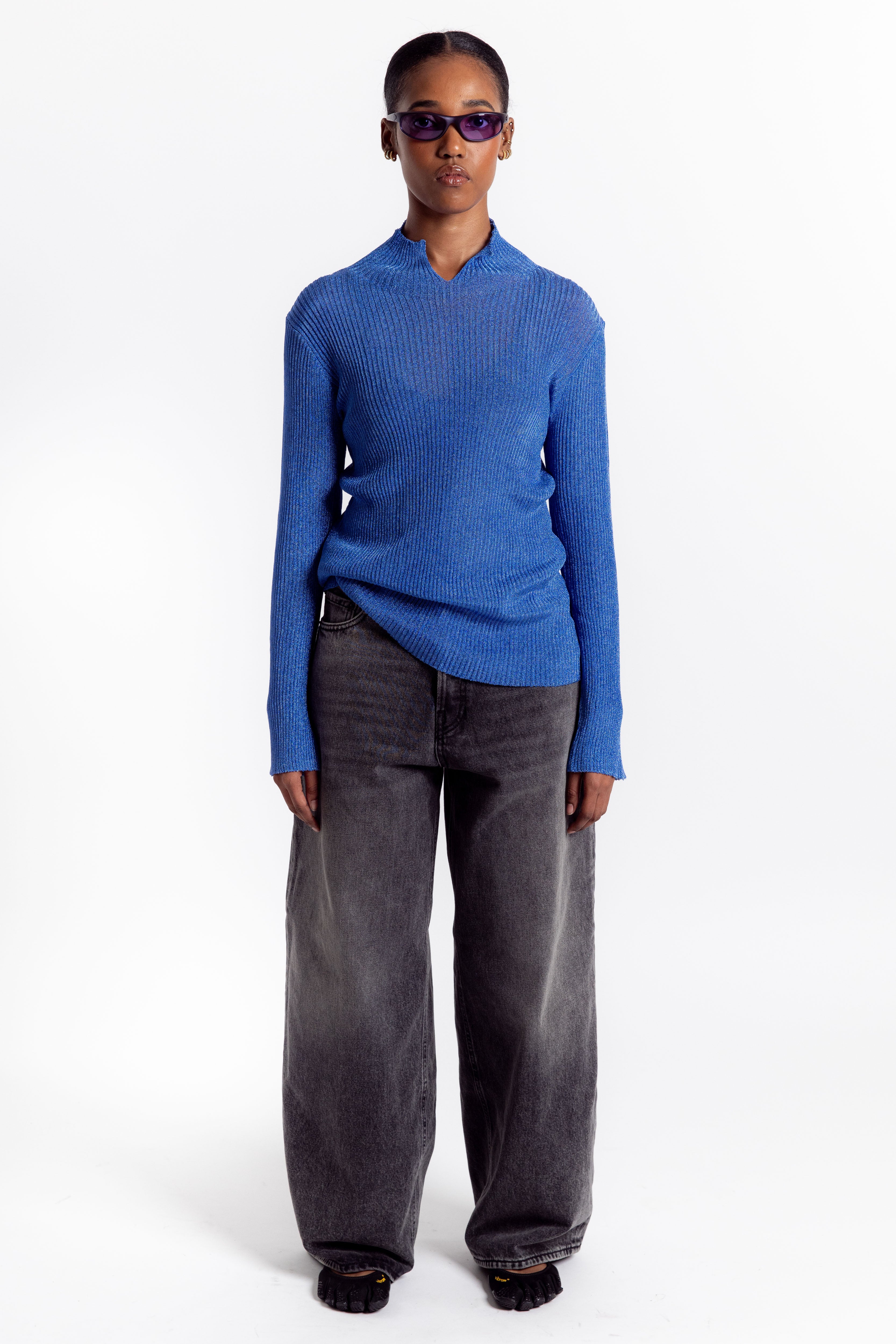 Moonlight Turtleneck - Blue