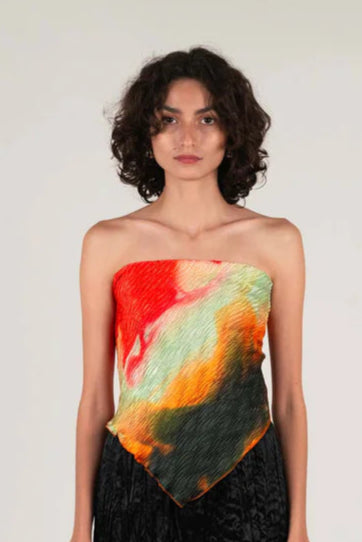 Rainbow Serpent Bandana Top - Rainbow Serpent
