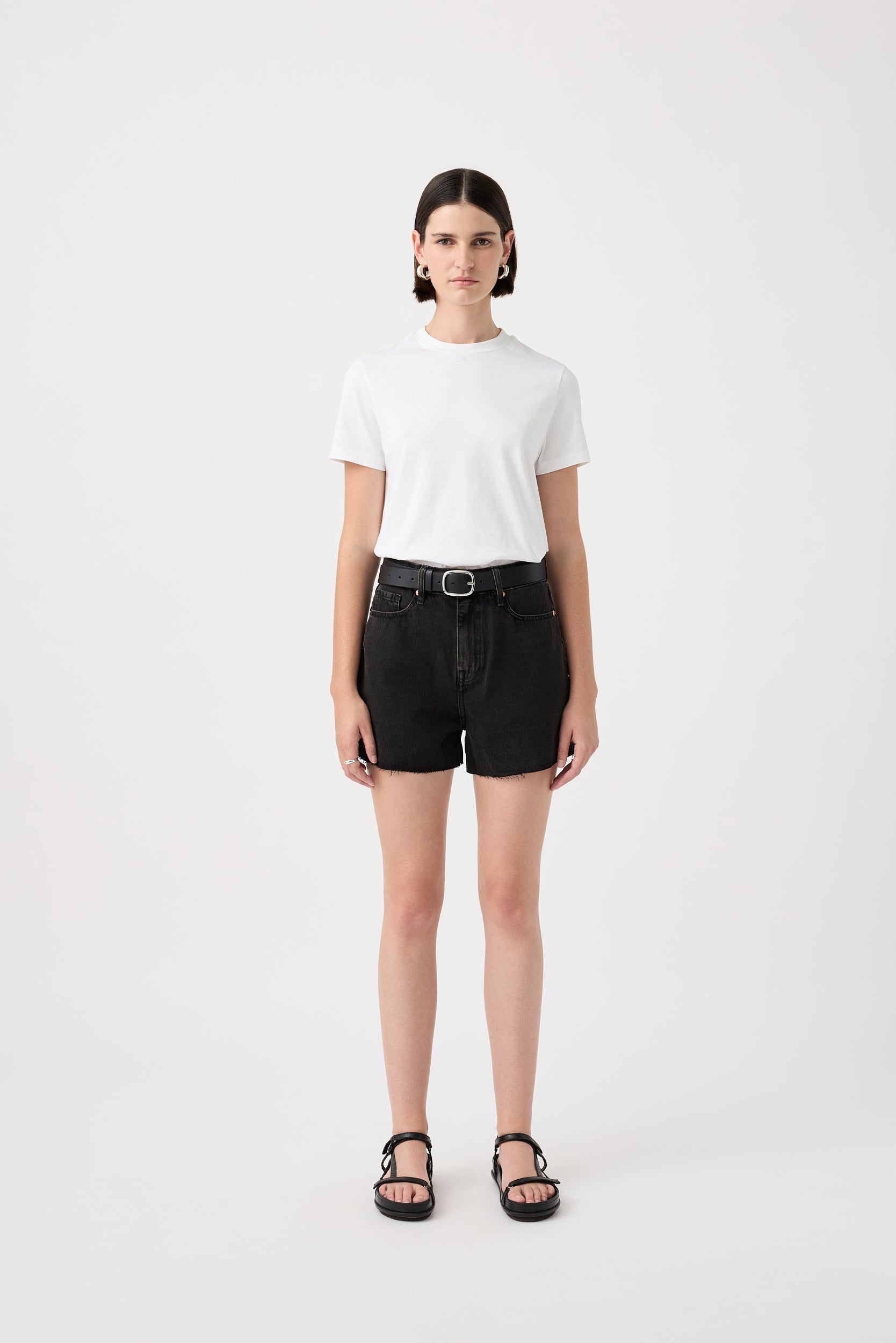 Annie High Classic Short - Aged Black