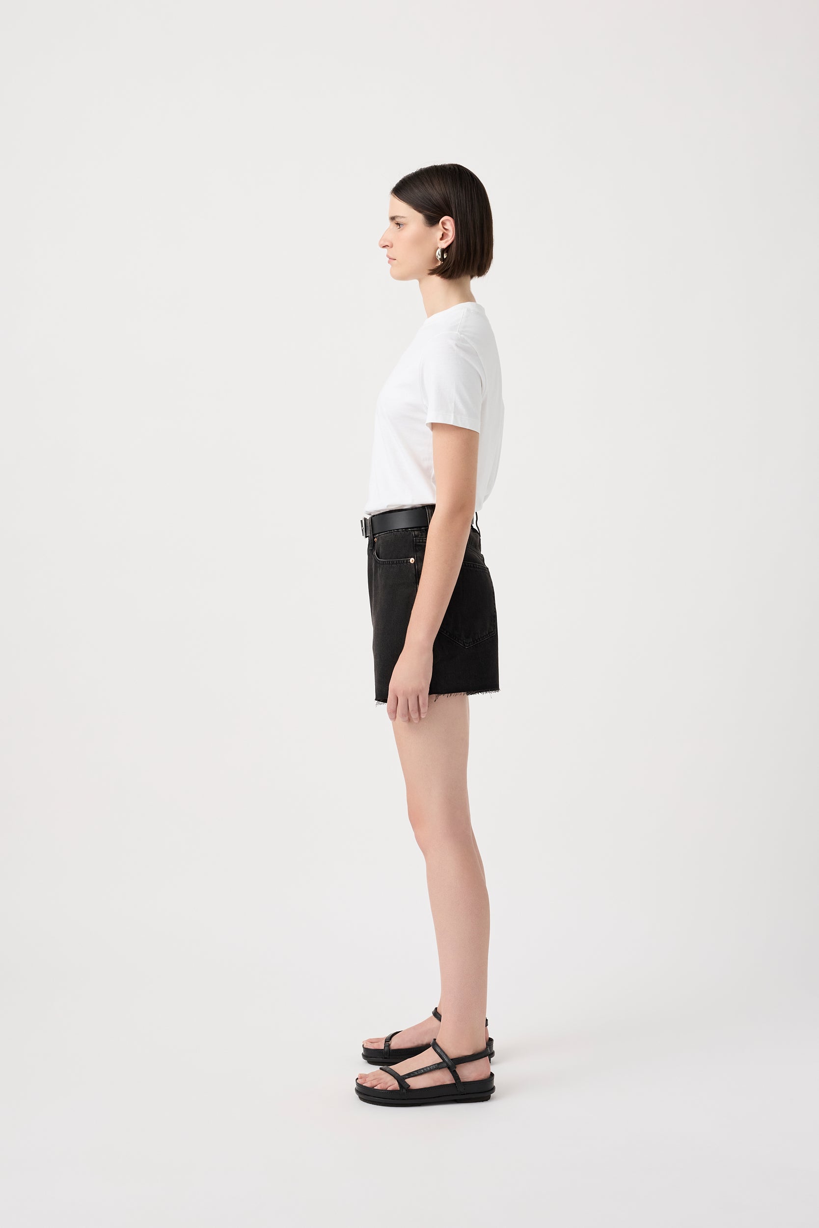 Annie High Classic Short - Aged Black
