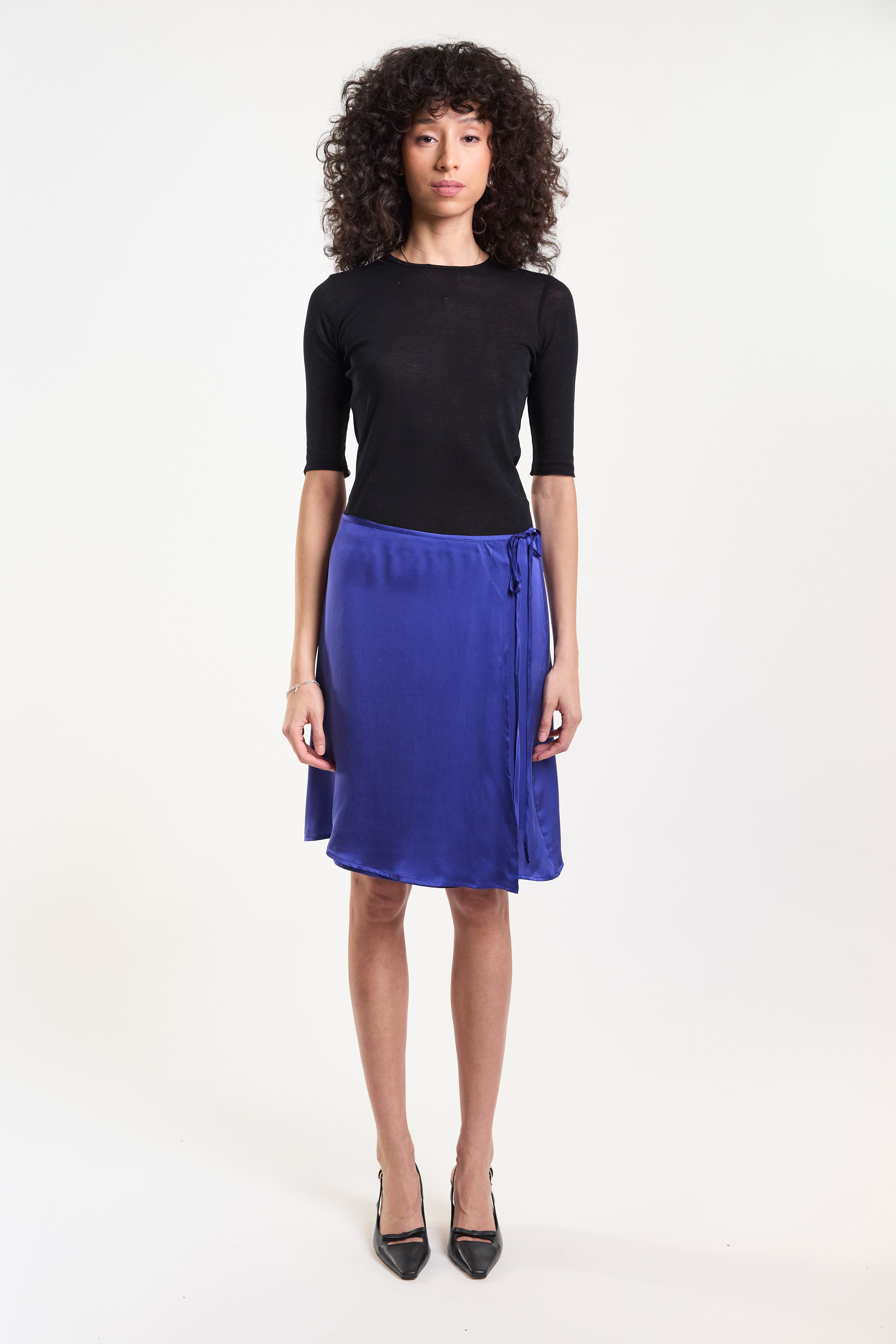 Axis Wrap Skirt - Hydro