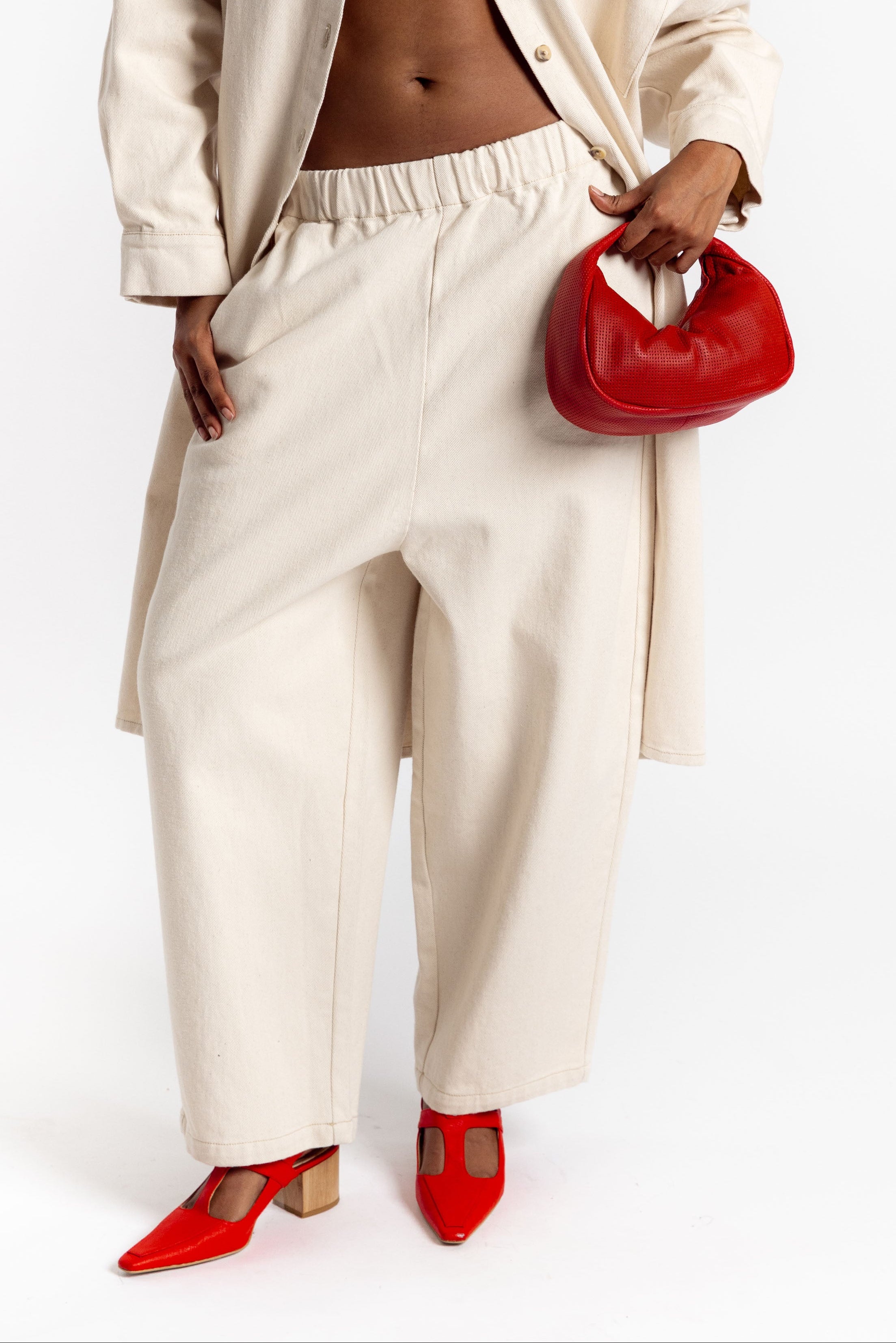 Verdaguer Pants - Natural