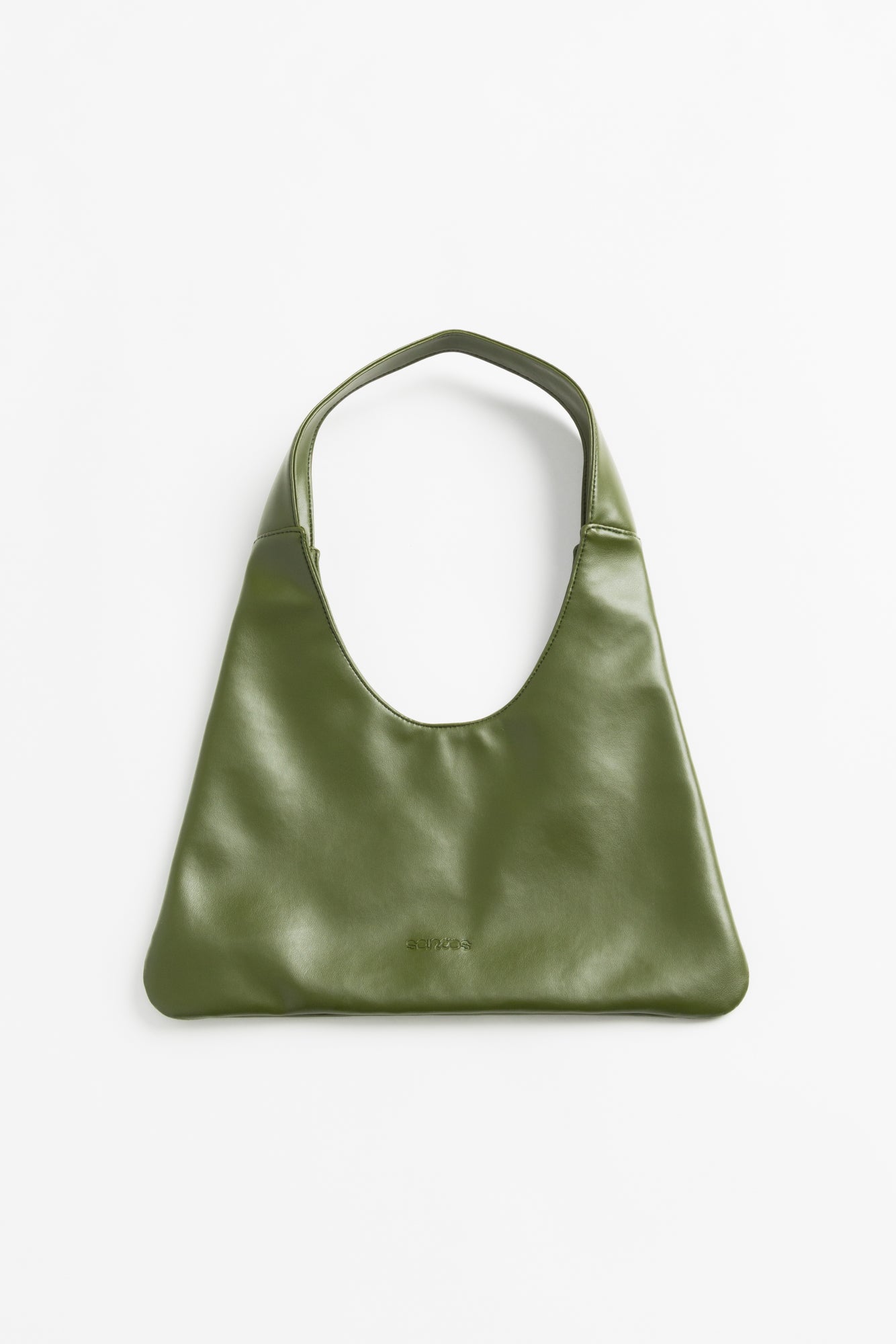 Agave Triangular Tote - Dark Green