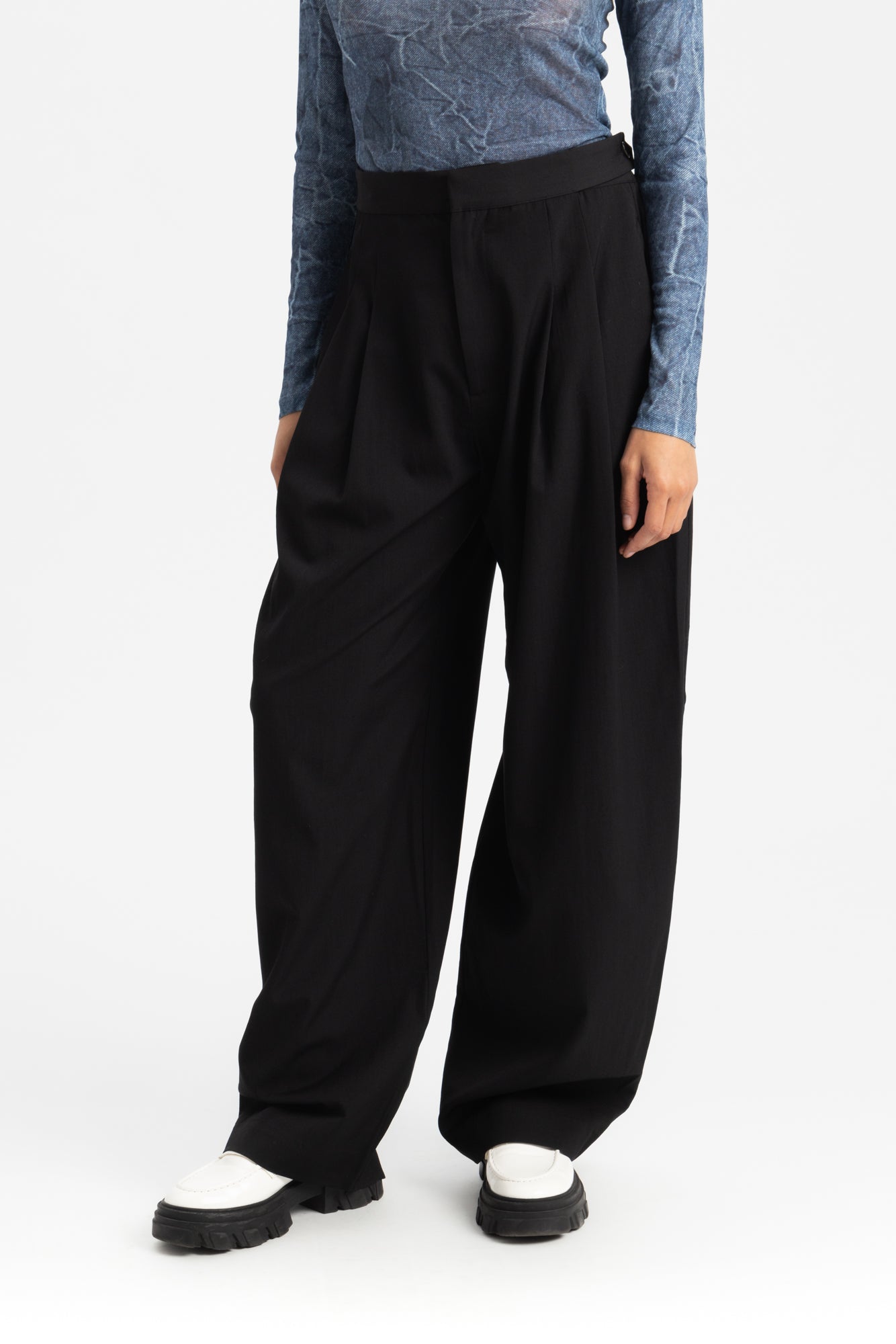 Adjustable Pants - Black