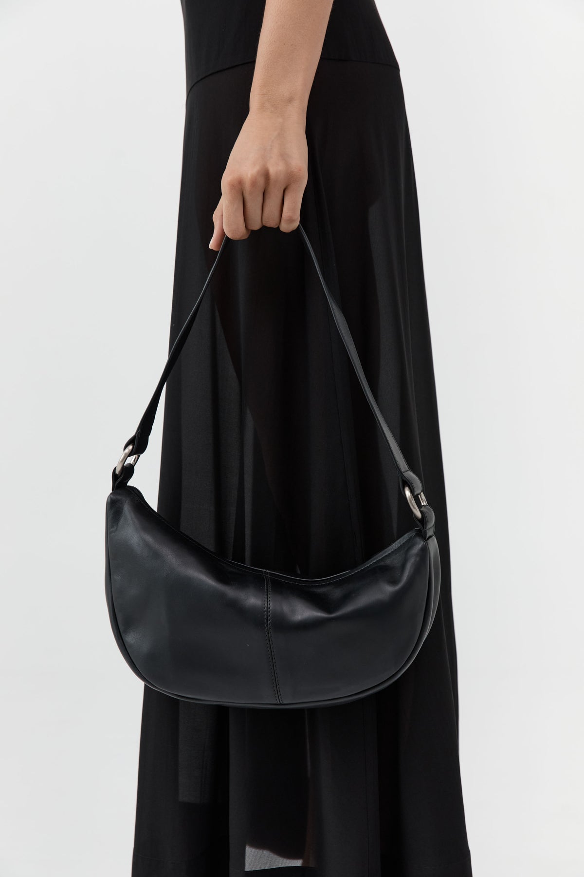 Utility Crescent Bag - Black