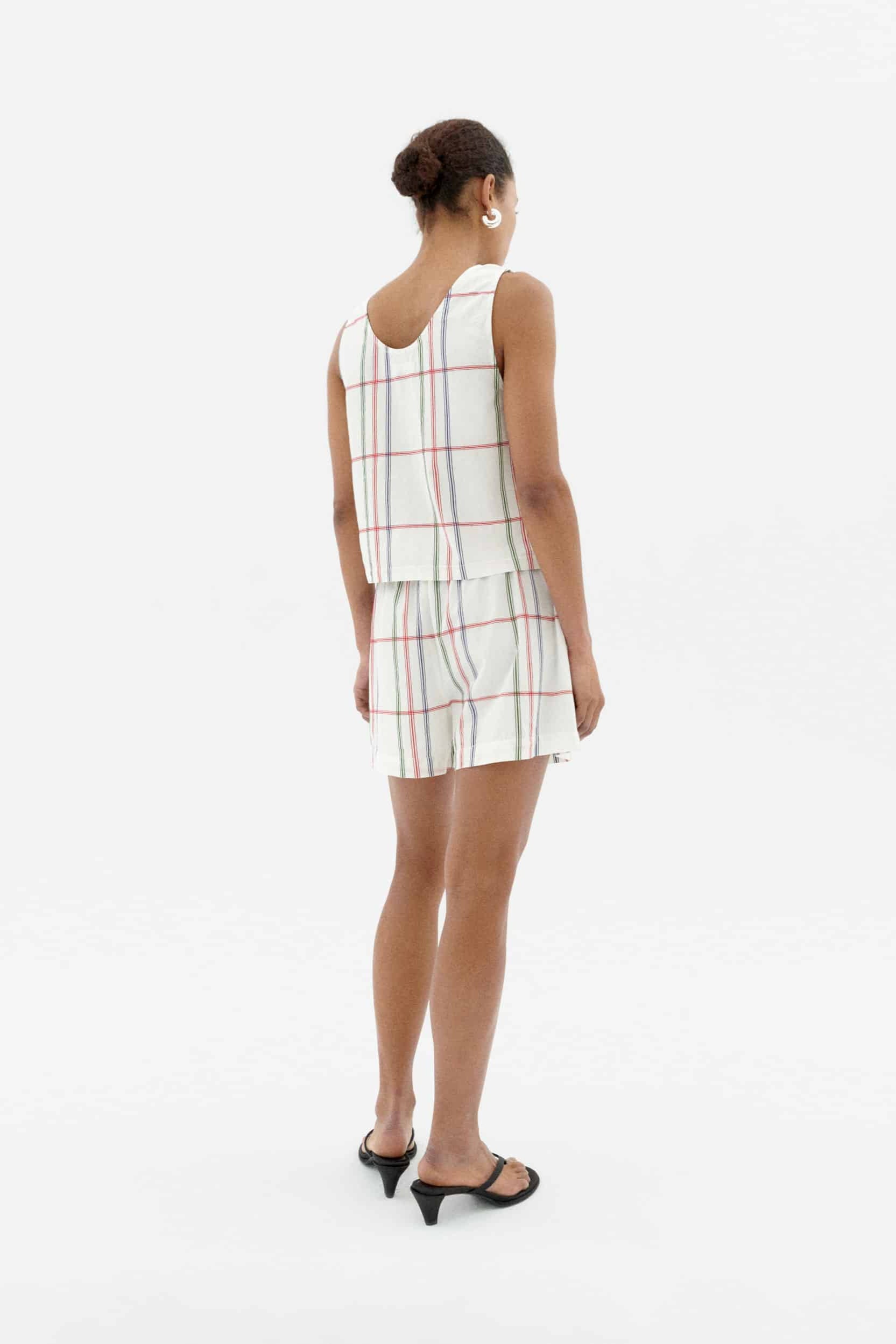 Cambric Stripes Justine Top - Multicolor