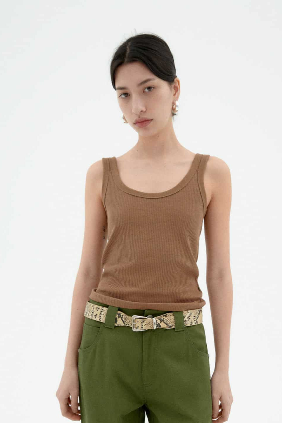 Otter Hemp Julia Top - Brown