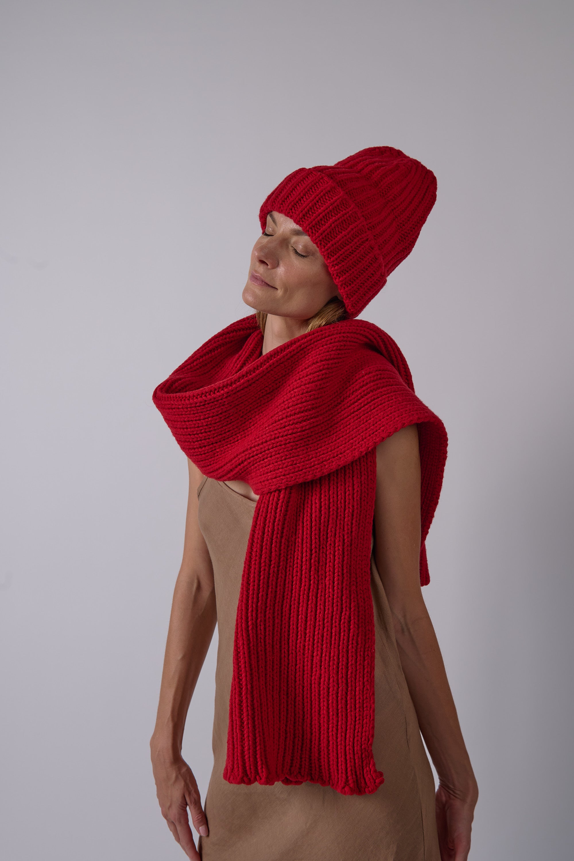 Mea Scarf - Red