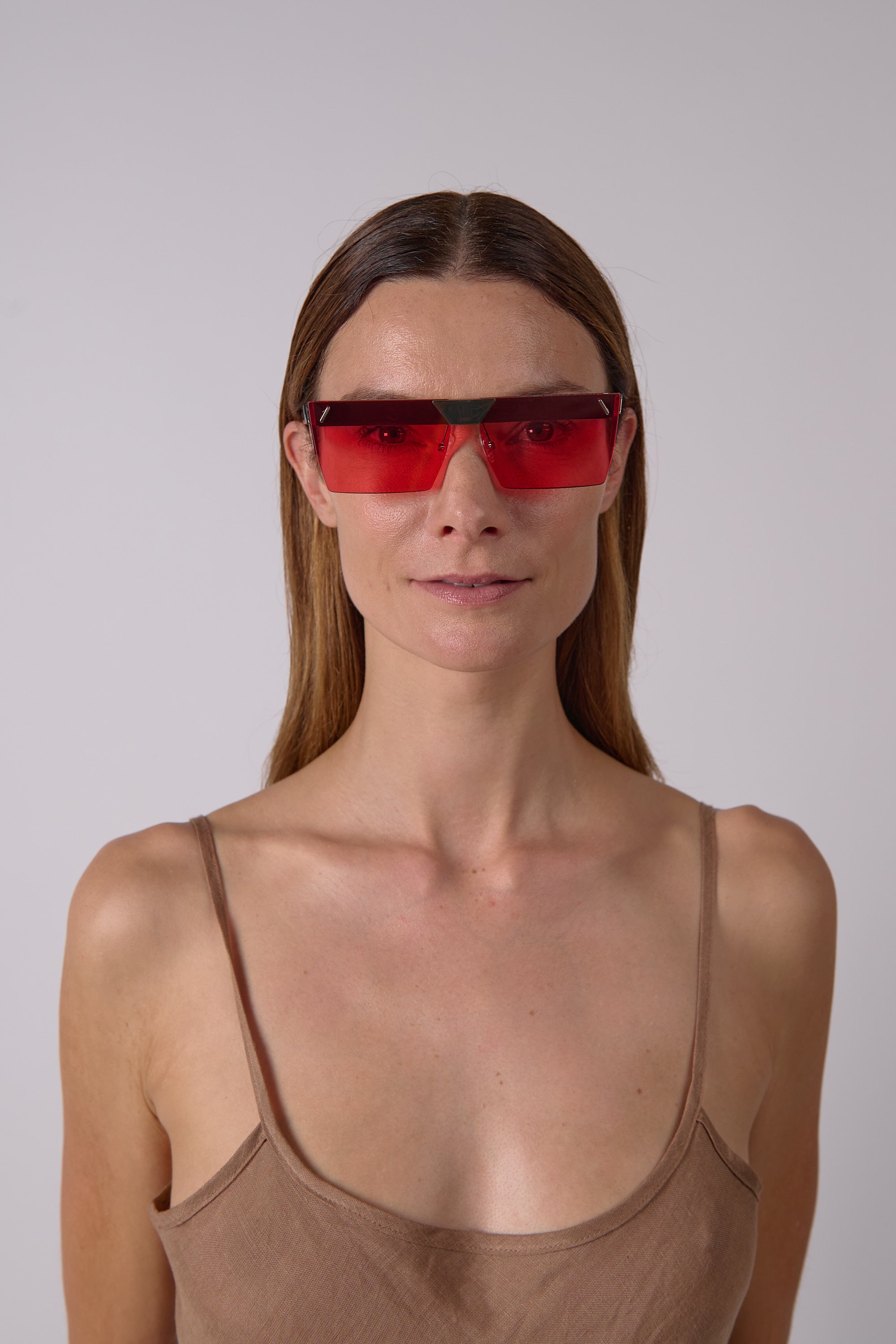 M.I.A. Sunglasses - Black/Red