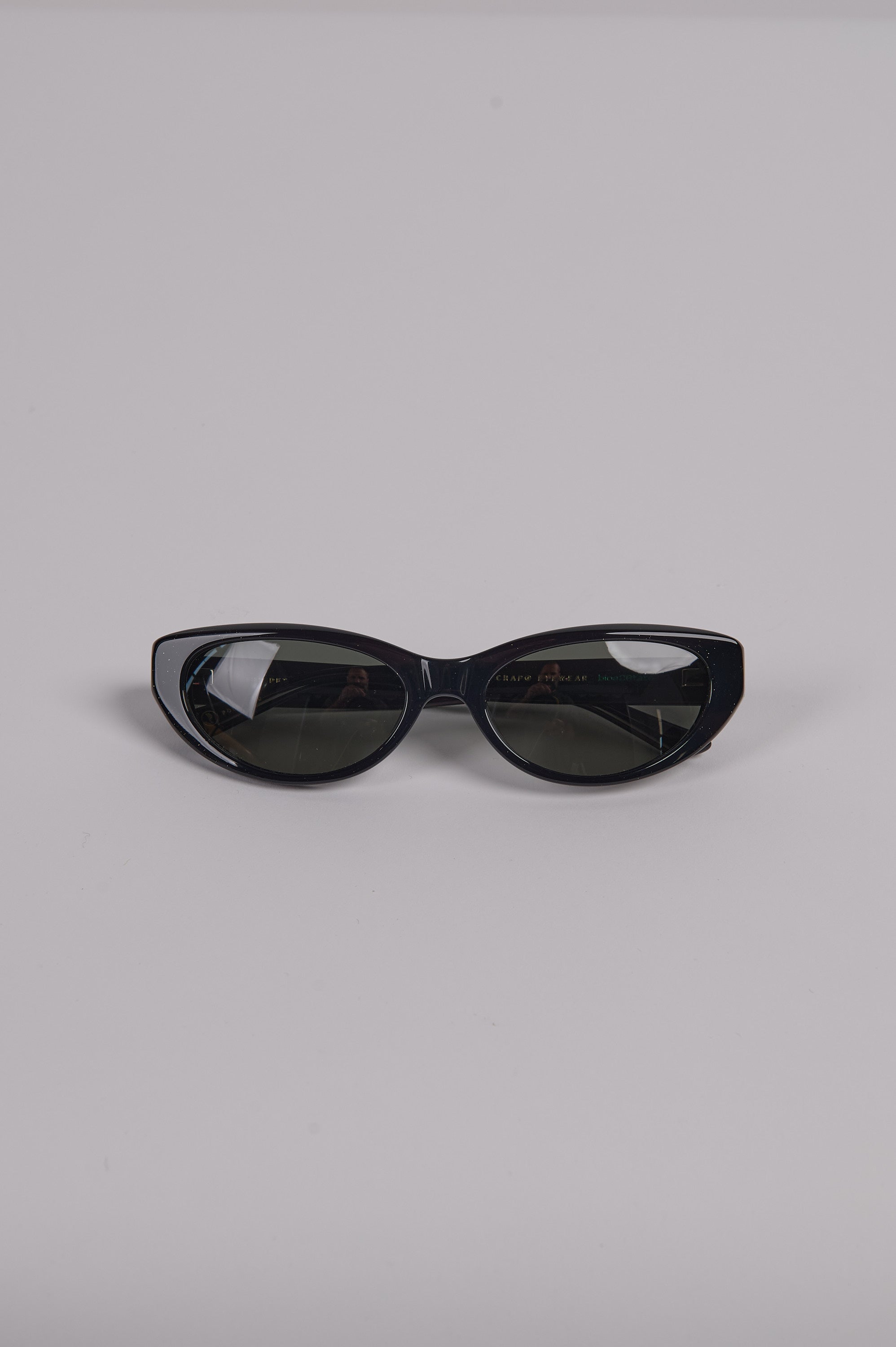 The Petal Bomb Sunglasses - Black Moondust