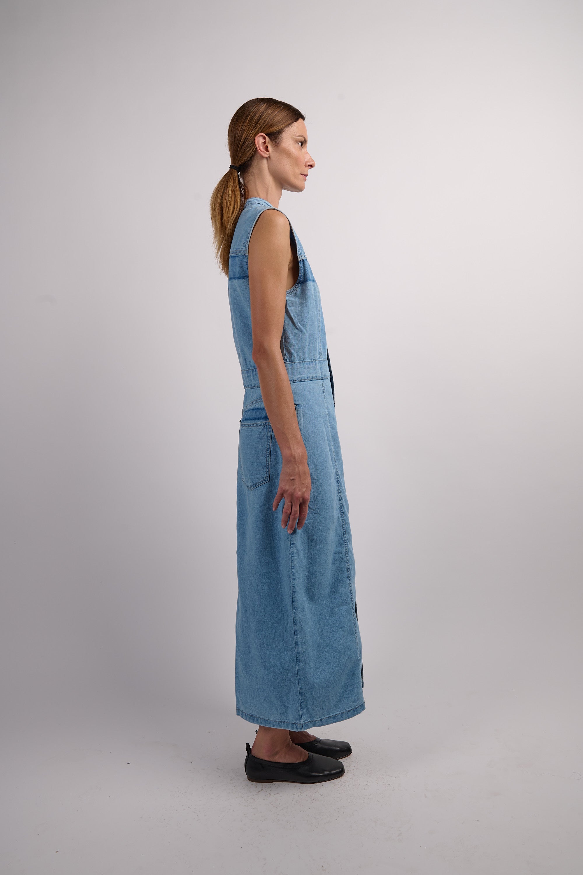 Ethel Dress - Broken Blue