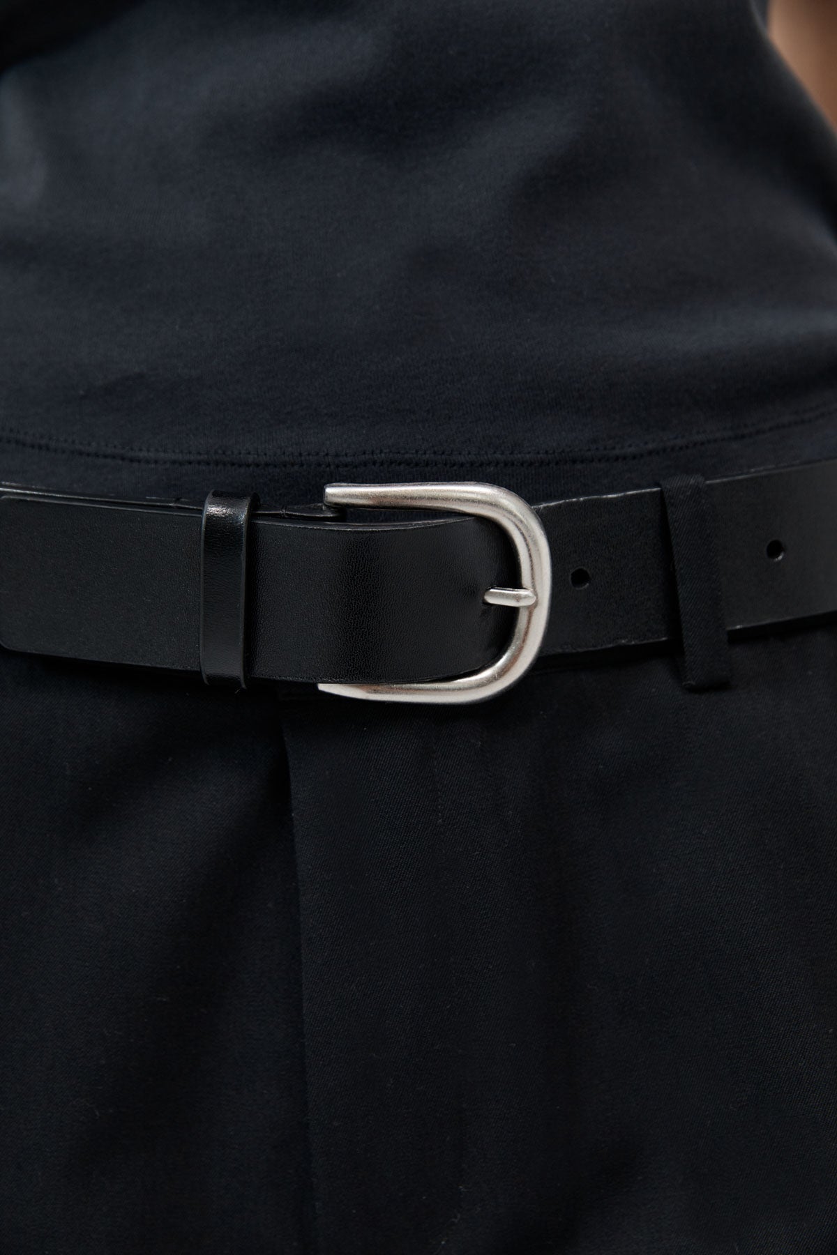 Classic Buckle Belt - Black