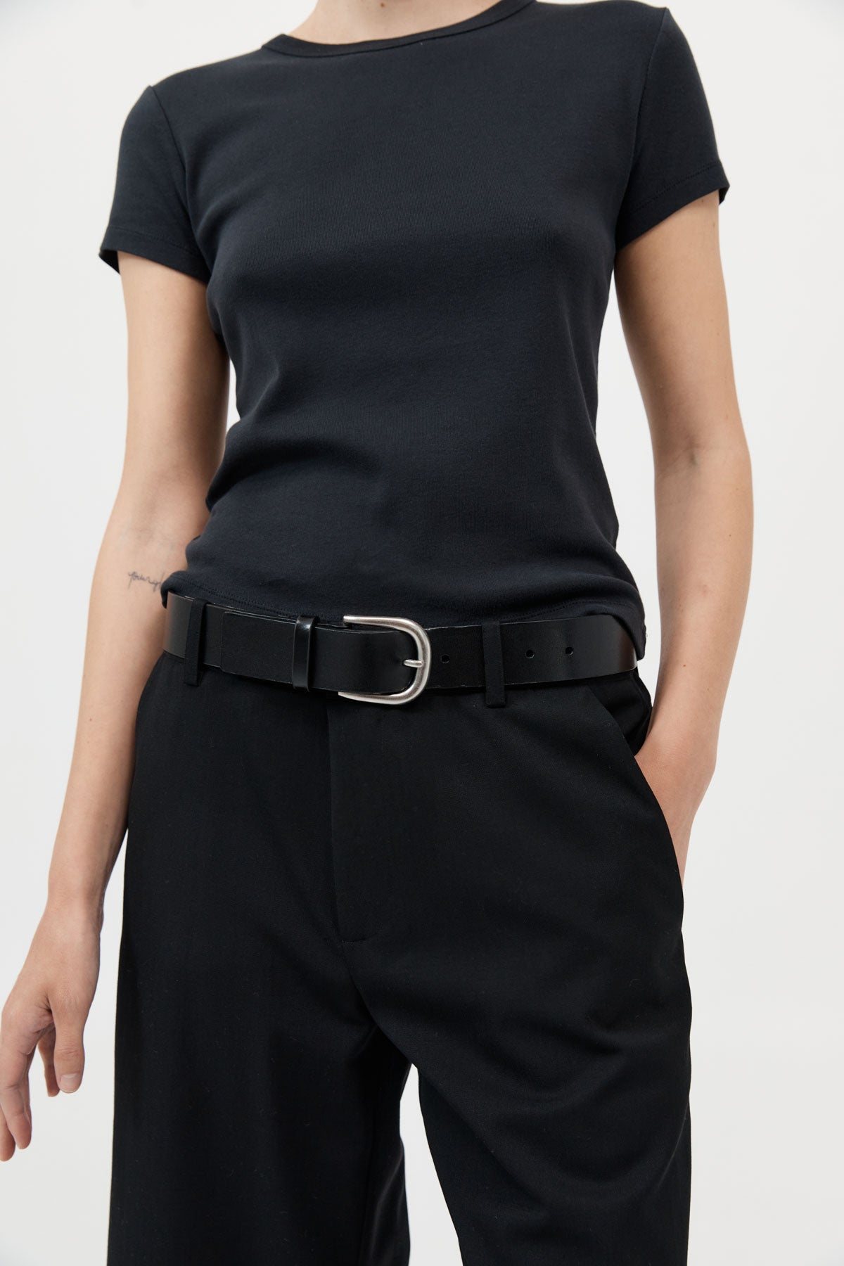 Classic Buckle Belt - Black