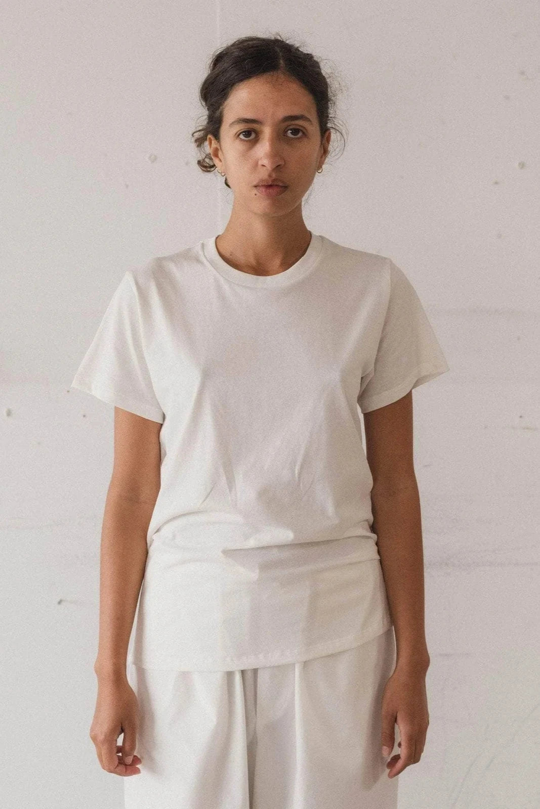 Regenerated Cotton Tee - Undyed